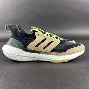 Adidas Men's Ultraboost 21 Corduroy Black Beige White Shoes GX5254 Sizes 11 - 13